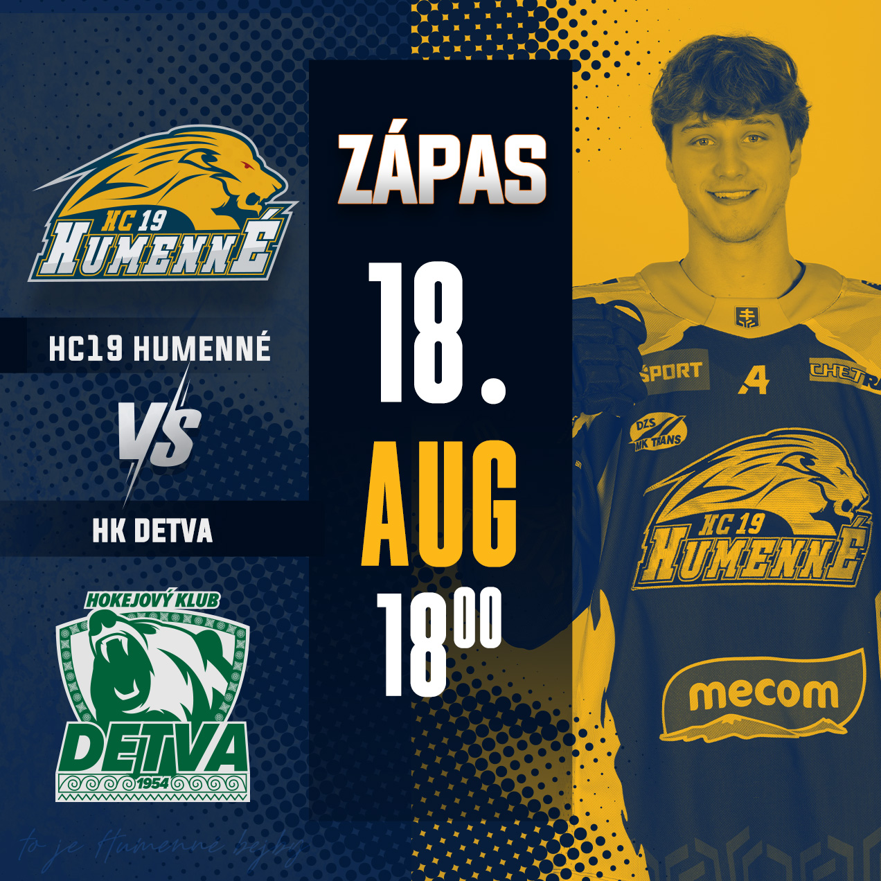HC 19 Humenné vs HK Detva