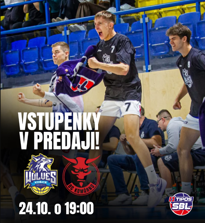 Wolves Košice - BC Komárno