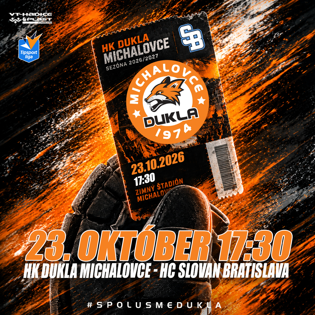 HK Dukla Michalovce - HC Slovan Bratislava